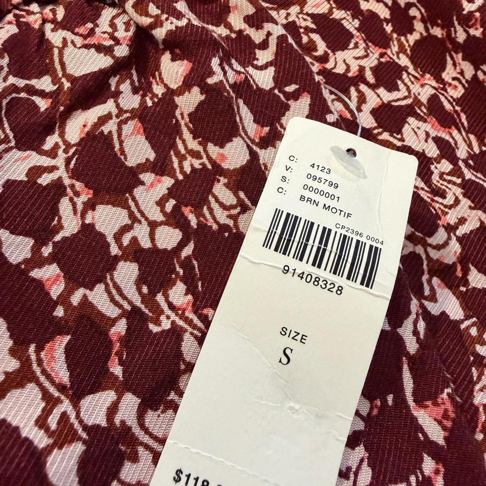 Anthropologie Wide-Leg Printed Pants - Picture 4 of 9